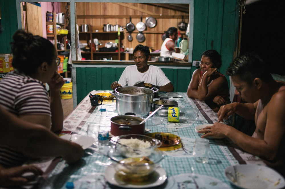 alimentação turismo comunitário amazônia