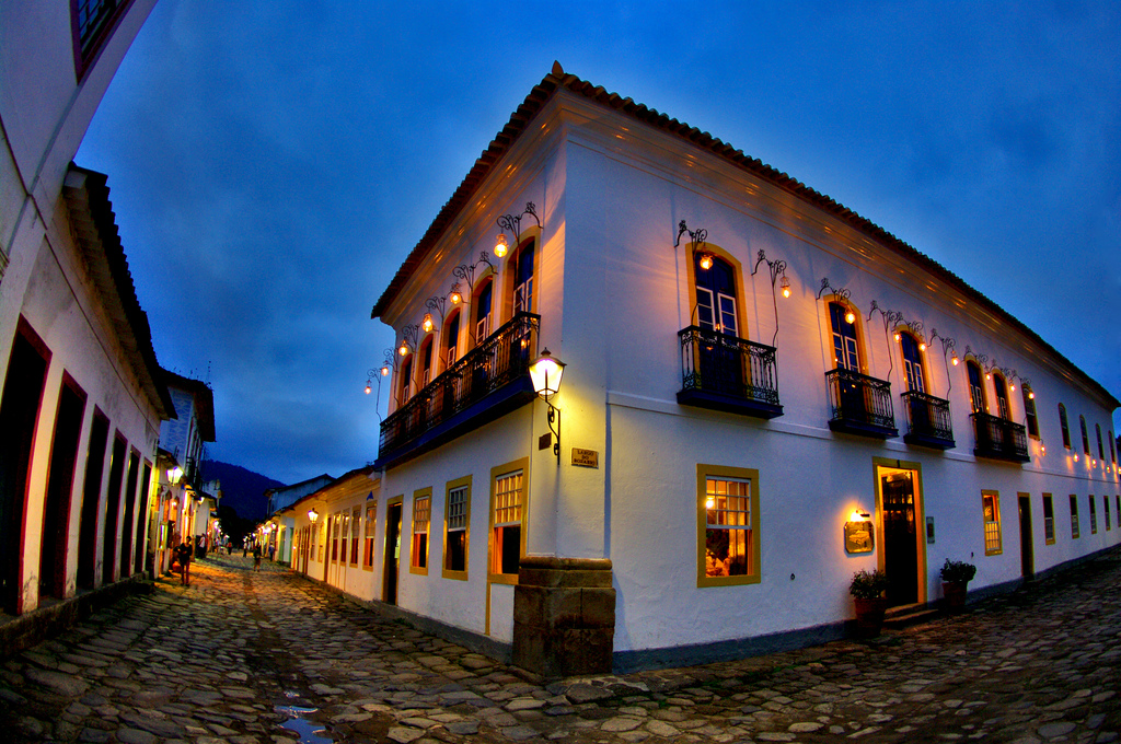 night in paraty